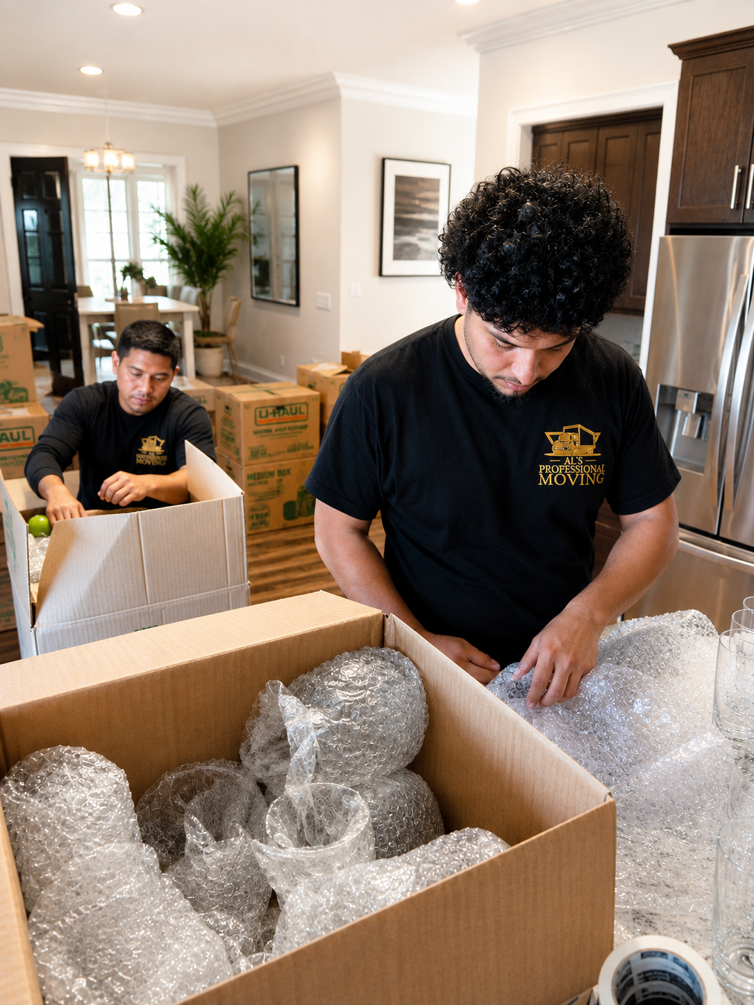 Professional packing and unpacking services