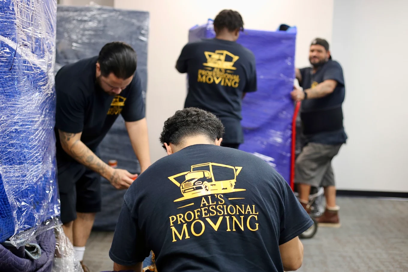 Professional residential moving project